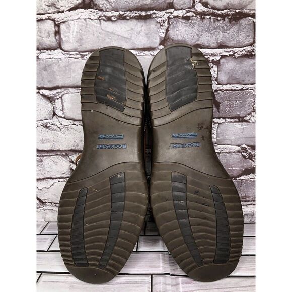 Rockport Powered by DMX Brown Leather Bicycle Toe Shoes Men’s Sz 11.5M US/45EU - Picture 16 of 16